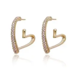 ピアス レディース 人気シルバー925 金属アレルギー対応ジルコニア