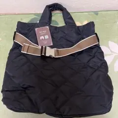 Arc reve キルティングショルダーバッグ 黒