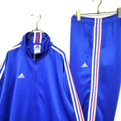 希少 90's vintage adidas ジャージ 上下セットアップ トリコ