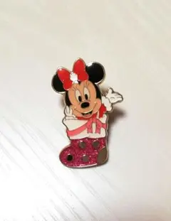 ディズニー　ミニーマウス ピンバッジ