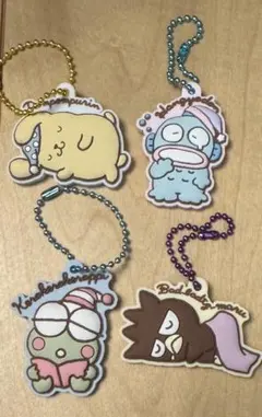 サンリオキャラクターズ　ぷっくりラバマスグミ　4個