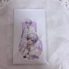 ① クリアステッカー　2枚セット　初兎　いれいす　スクエアくじ　D賞