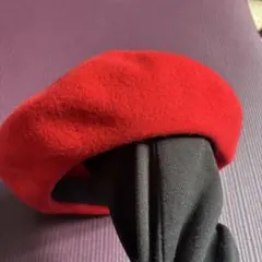 赤 ベレー帽 日本製