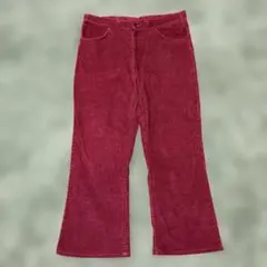 musubore フロッキーデニムパンツ レッド サイズ1 musubore フロッキーデニムパンツ レッド サイズ1 - メルカリ