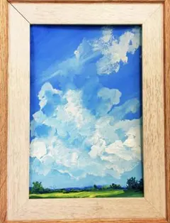 絵画　幻想夜空　micchan作 絵画 空 micchan作 - メルカリ