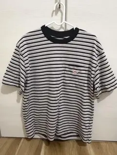 ダントン◆ボーダーTシャツ◆ブラックグレー系のサムネイル