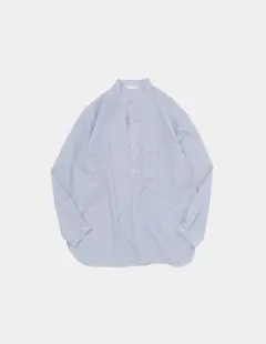 【24SS】Still by hand ストライプバンドカラーシャツのサムネイル