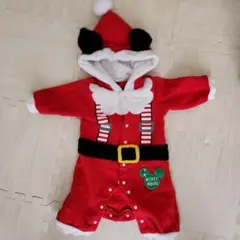 ミッキーマウス サンタコスチューム 70cm