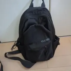 YULNBD ブラック バックパック リュック
