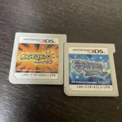 ポケットモンスター サン・ポケットモンスターアルファサファイア2本セット
