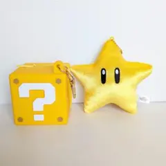 USJ ハテナブロックシリコンケース&スーパースターキーチェーン