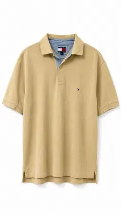 TOMMY HILFIGER ポロシャツ ベージュ Mサイズのサムネイル