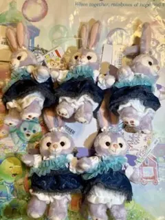 ウィッシングウィングス　ステラルー　ぬいぐるみバッジ　5点セット　新品タグ付き