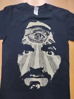 シリアルキラーチャールズマンソン★チャクラ開いたTシャツ、ホラー