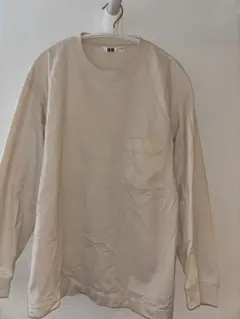 UNIQLO U ベージュ 長袖カットソー