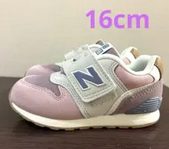 New Balance 996 スニーカー ピンク/グレー　16センチ