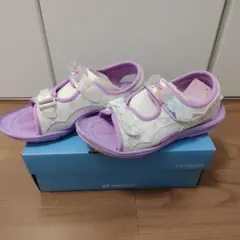 未使用　Moonstar Luvrush サンダル パープル 22.0cmのサムネイル