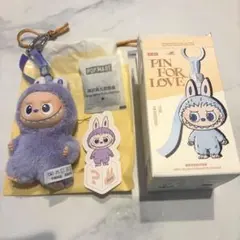 PIN FOR LOVE ぬいぐるみ ？ イニシャル　ラブブ