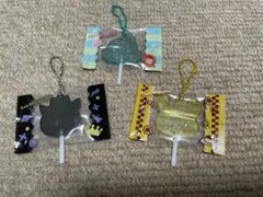 サンリオ キャンディチャーム　バツ丸　ポムポムプリン　ハンギョドン