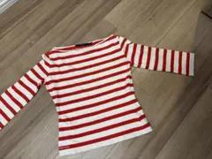 VALENTINO JEANS マリン　ボーダー　トップス　赤のサムネイル