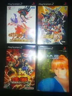PS2ソフト サクラ大戦 熱き血潮に等 4本セット