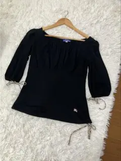BURBERRY BLUE LABEL 七分袖 トップス リボン