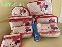 ミニーちゃんポーチ3品