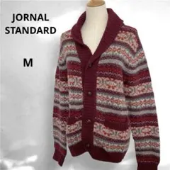 【JORNAL STANDARD】ノルディック柄　ヴィンテージ　くるみボタン　Mのサムネイル