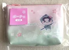 忍たま乱太郎　一番くじ　桜もちぴこ　ポーチ　潮江文次郎