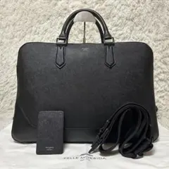 極美品✨ペッレモルビダ キャピターノ 2室 ブリーフケース ビジネス