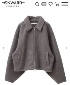 ＥＬＥＮＣＡＲＥ　ＤＵＥ　ブークレＷ－ＺＩＰブルゾン