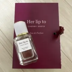 ハーリップトゥ オードパルファム チェリードレス　限定 香水