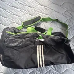 adidas ボストンバッグ 黒/緑