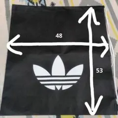 新品 アディダス adidas ショッパー 黒 ギフトバッグ 大 53×48のサムネイル