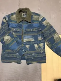 BILLABONG フリース襟付きジャケット M