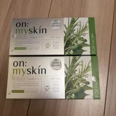 on:myskin ハーブピーリングface用2箱セット 未開封