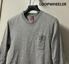 LOOPWHEELER ループウィラー 胸ポケットトレーナー 薄手 メンズ Sのサムネイル