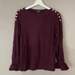 ラルフローレン　カットソー　パープルのサムネイル