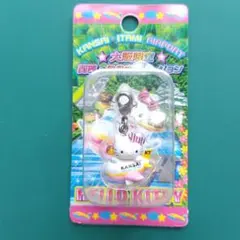 新品未開封　ハローキティファスナーマスコット大阪限定伊丹空港バージョン2006年