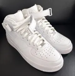 【超美品】ナイキ エアフォース1 ハイ '07 28.5cm ホワイト