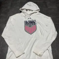 パーカー　古着　ホワイト　ヴィンテージ　h74