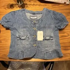 First Revue デニムジャケット Lサイズ ブルー