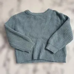 ZARA キッズライトブルー ニットセーター 18-24ヶ月