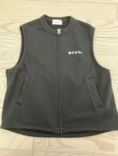 FOV キッズ ベスト ブラック 110-120cm