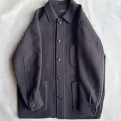 ユニクロ　+J ウールブレンドオーバサイズシャツジャケット