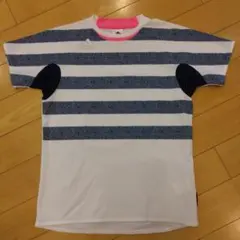 adidas ストライプ Tシャツ Sサイズ