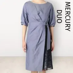 新品✨マーキュリーデュオ 定価1,2万 レース プリーツ ワンピース