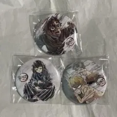 鬼滅の刃 時透無一郎 全集中展 竈門炭治郎 善逸 伊之助 幕間画 缶バッジ