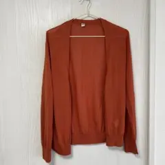カーディガン レディースオレンジ