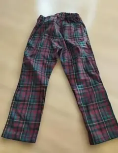 BREEZE チェック柄 ロングパンツ 120